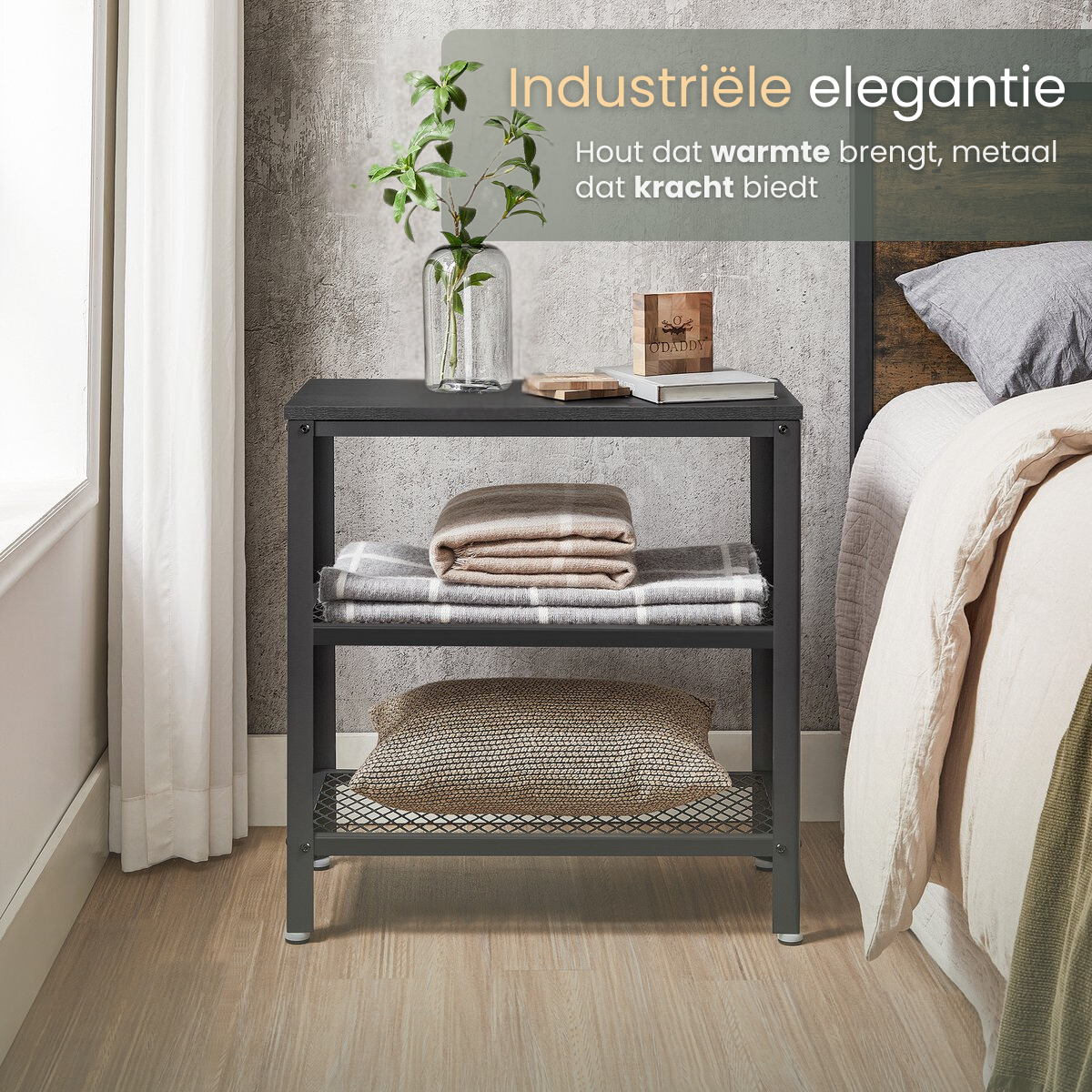 O'DADDY® industriële Wandtafel