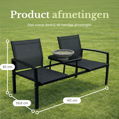 O'DADDY Tuinbank met Tafel