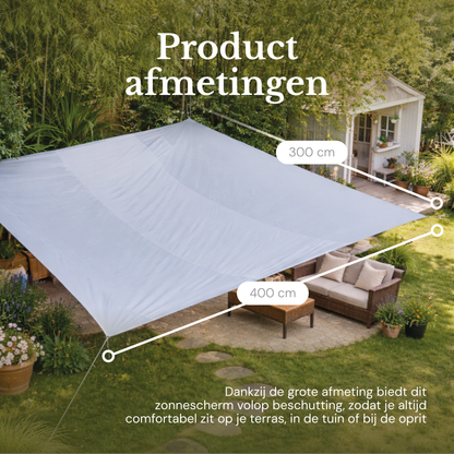 O'DADDY® Schaduwdoek 4x3M