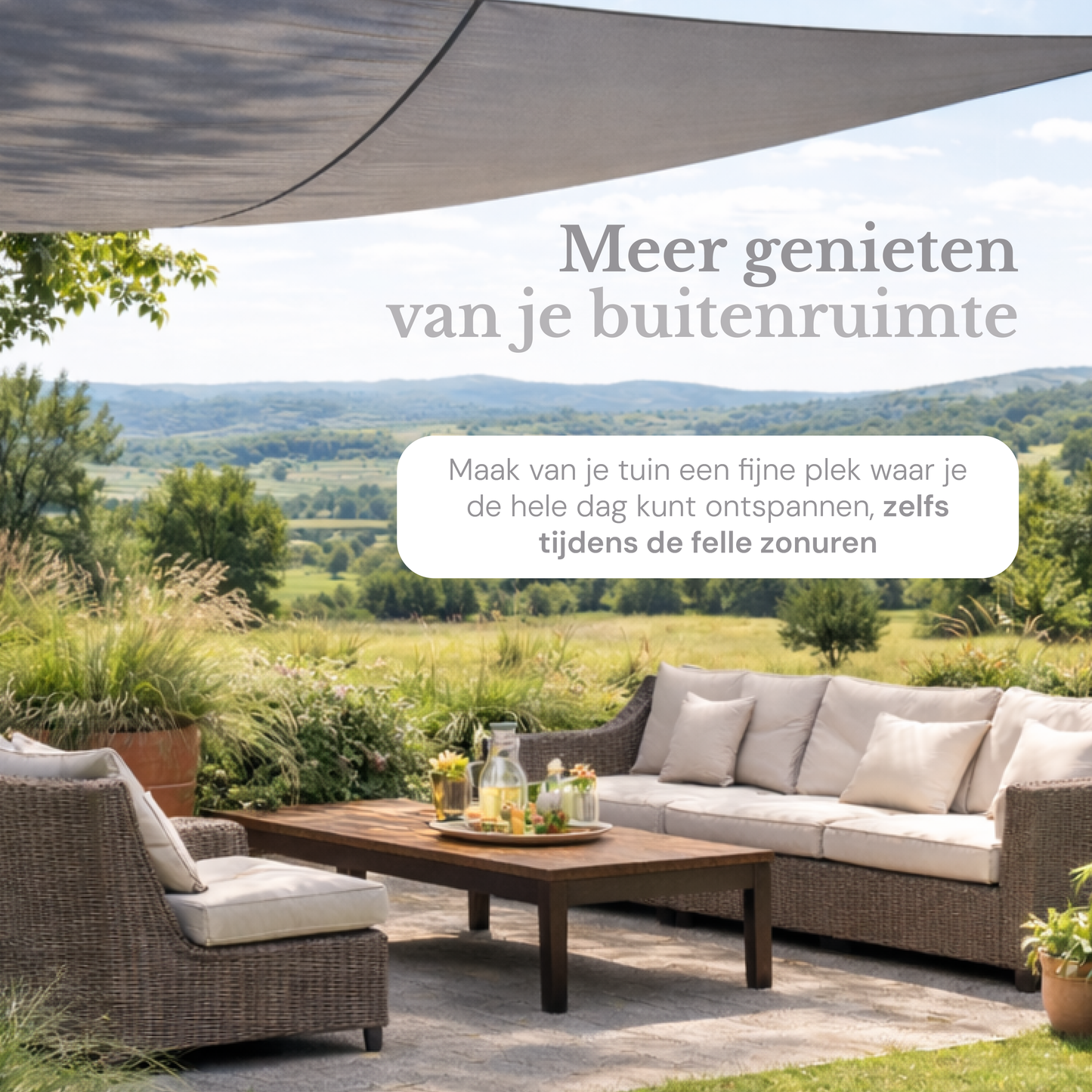 O'DADDY® Schaduwdoek 4x3M