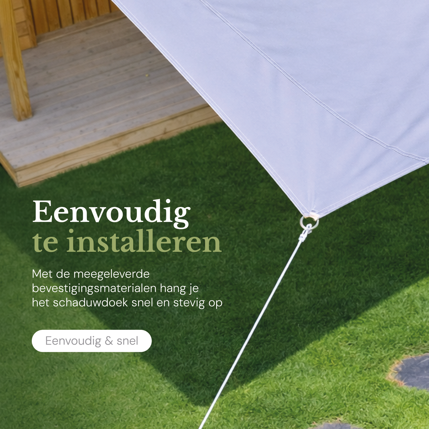 O'DADDY® Schaduwdoek 4x3M