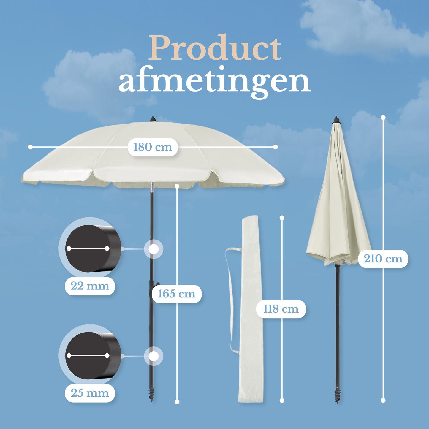 O’DADDY® Parasol Set