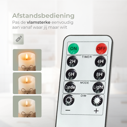 O'DADDY® LED Kaarsen set van 3