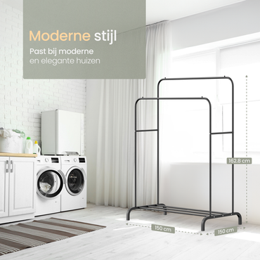 O'DADDY® Kledingrek met 2 hangers