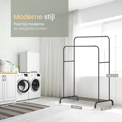 O'DADDY® Kledingrek met 2 hangers