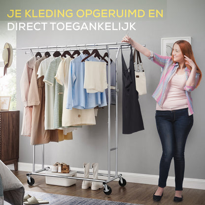 O'DADDY® Kledingrek op wieltjes XL