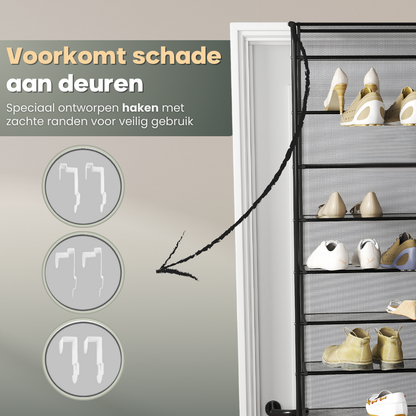 O'DADDY® Hangend schoenenrek voor deur