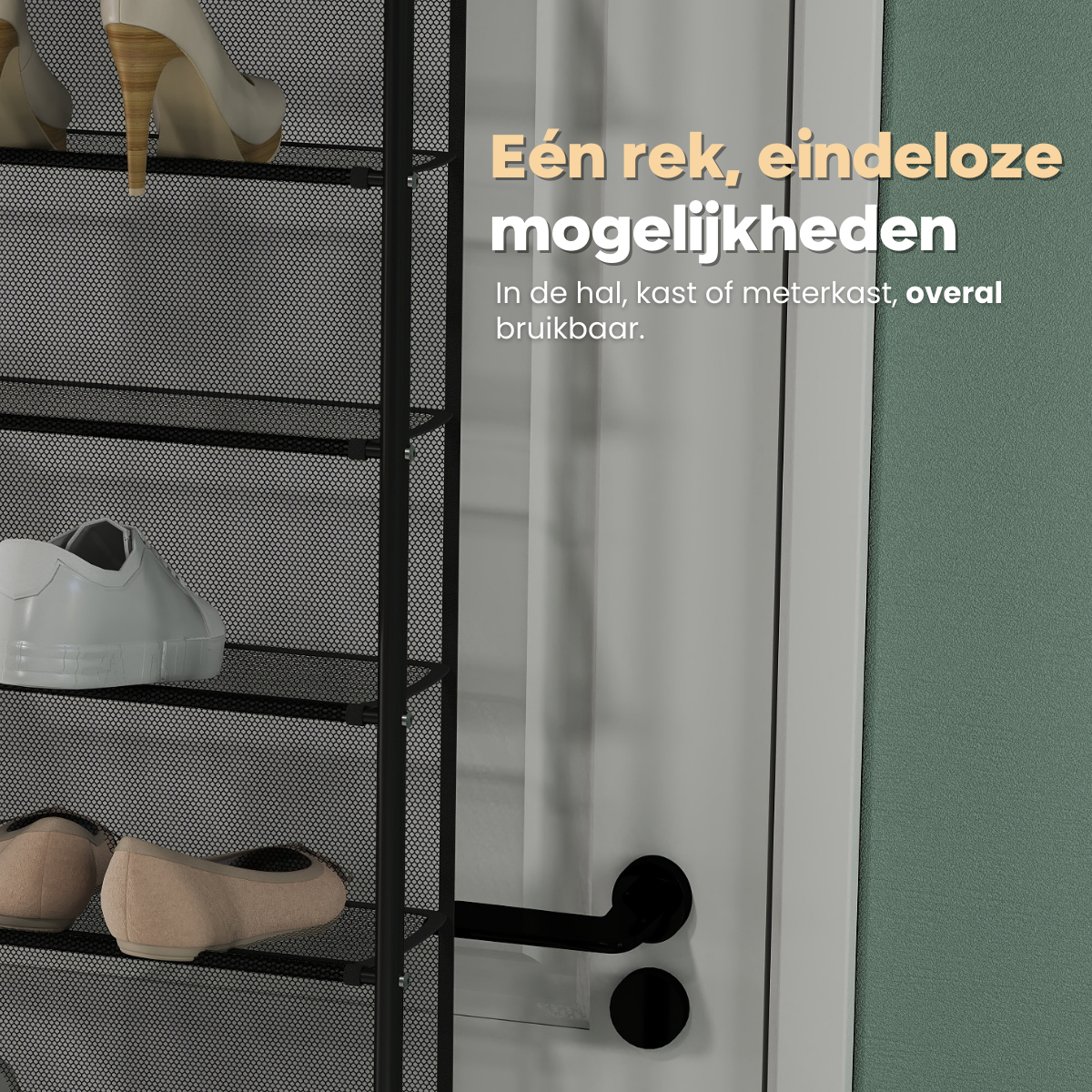 O'DADDY® Hangend schoenenrek voor deur