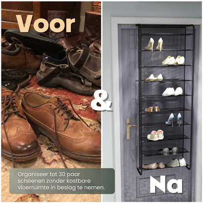 O'DADDY® Hangend schoenenrek voor deur