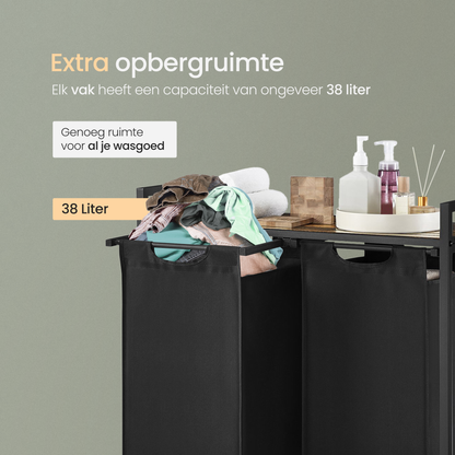O'DADDY® Wasmand met 2 vakken