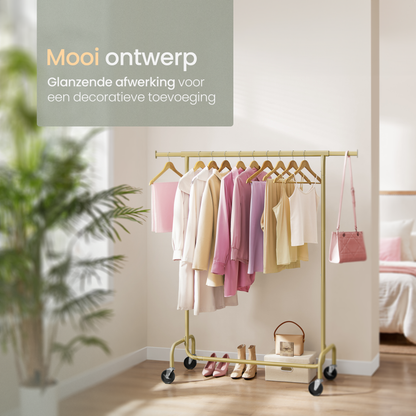 O'DADDY® Kledingrek op wieltjes