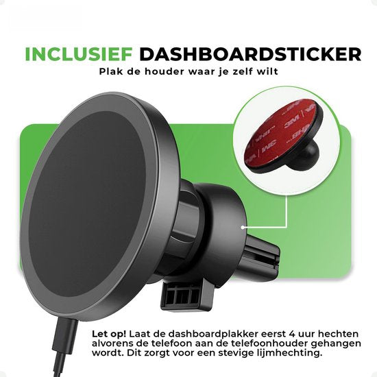 iSetchi® Draadloze oplader auto