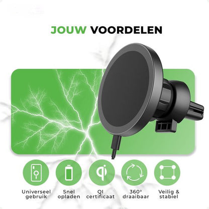 iSetchi® Draadloze oplader auto