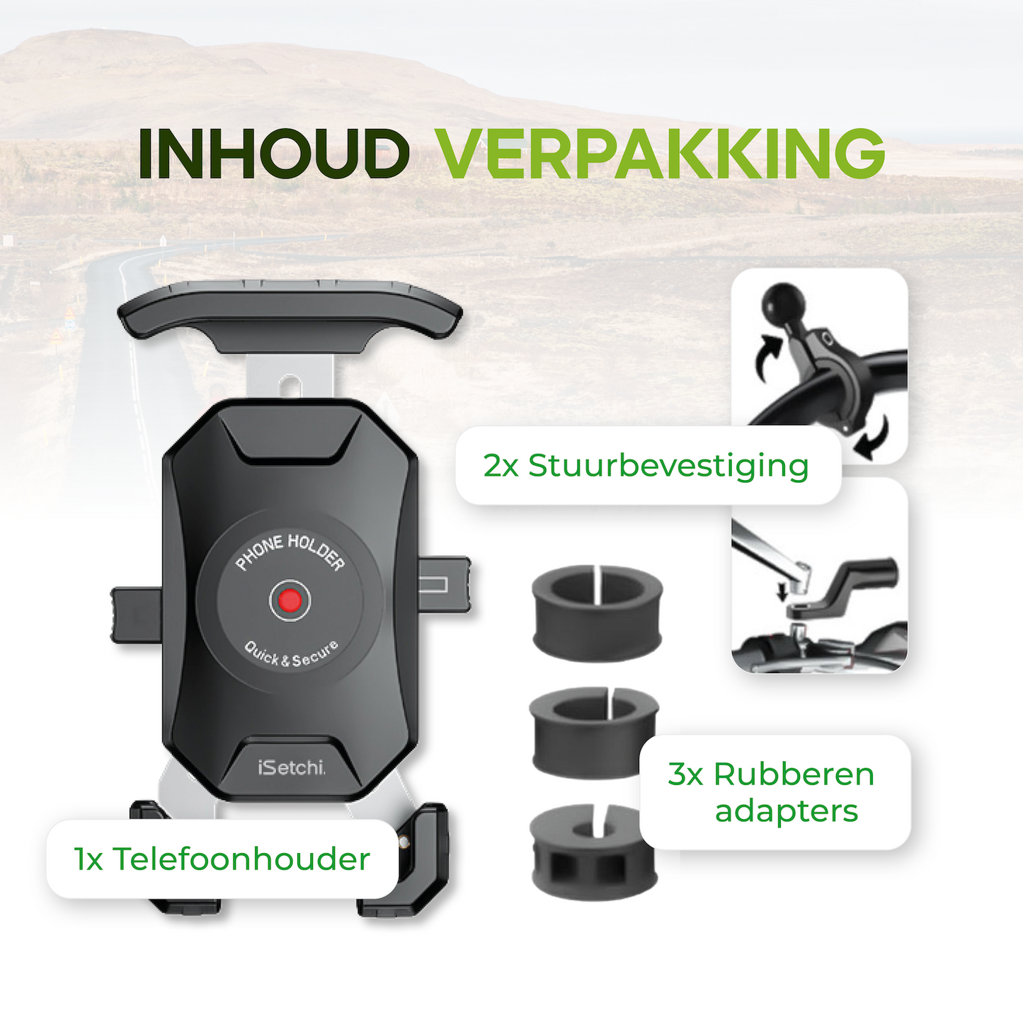 iSetchi® Telefoonhouder fiets