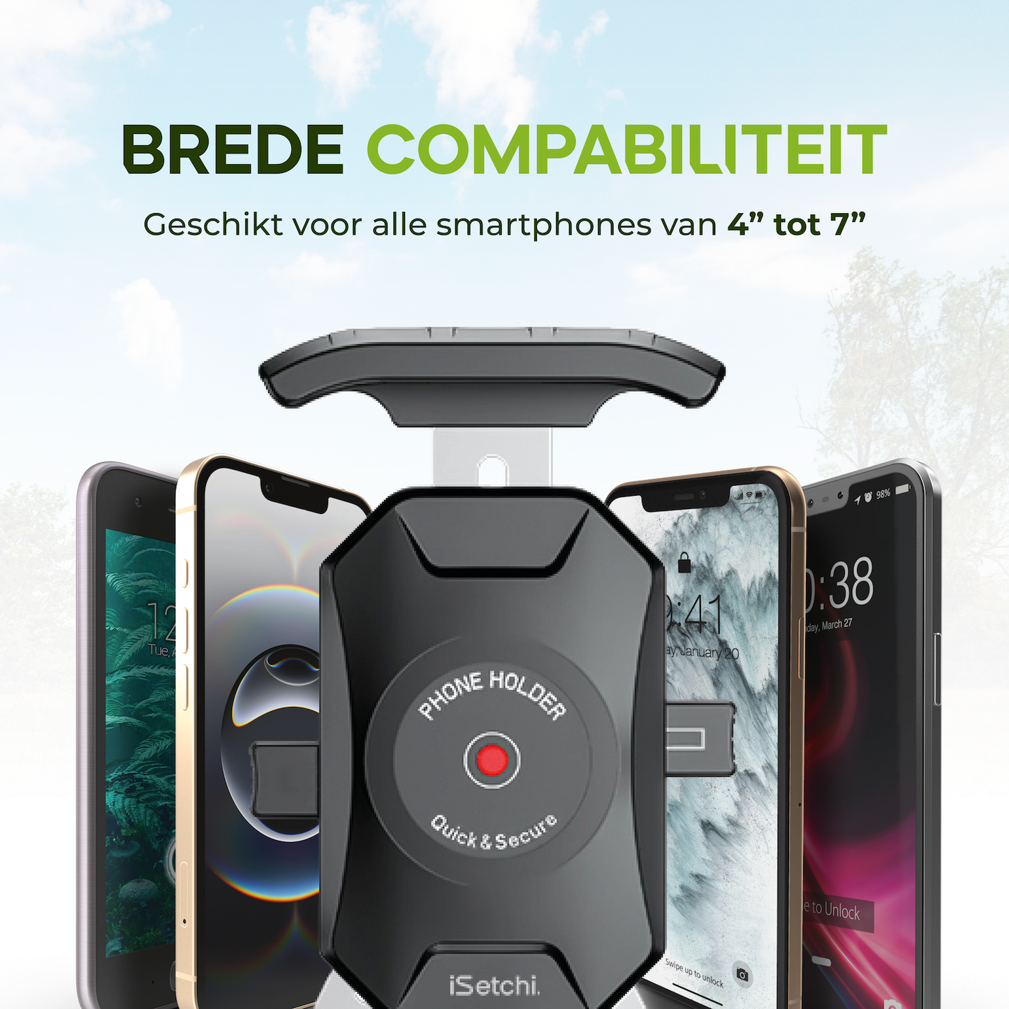 iSetchi® Telefoonhouder fiets