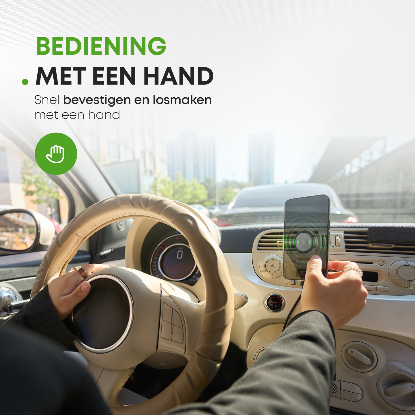 iSetchi® Magnetische telefoonhouder auto