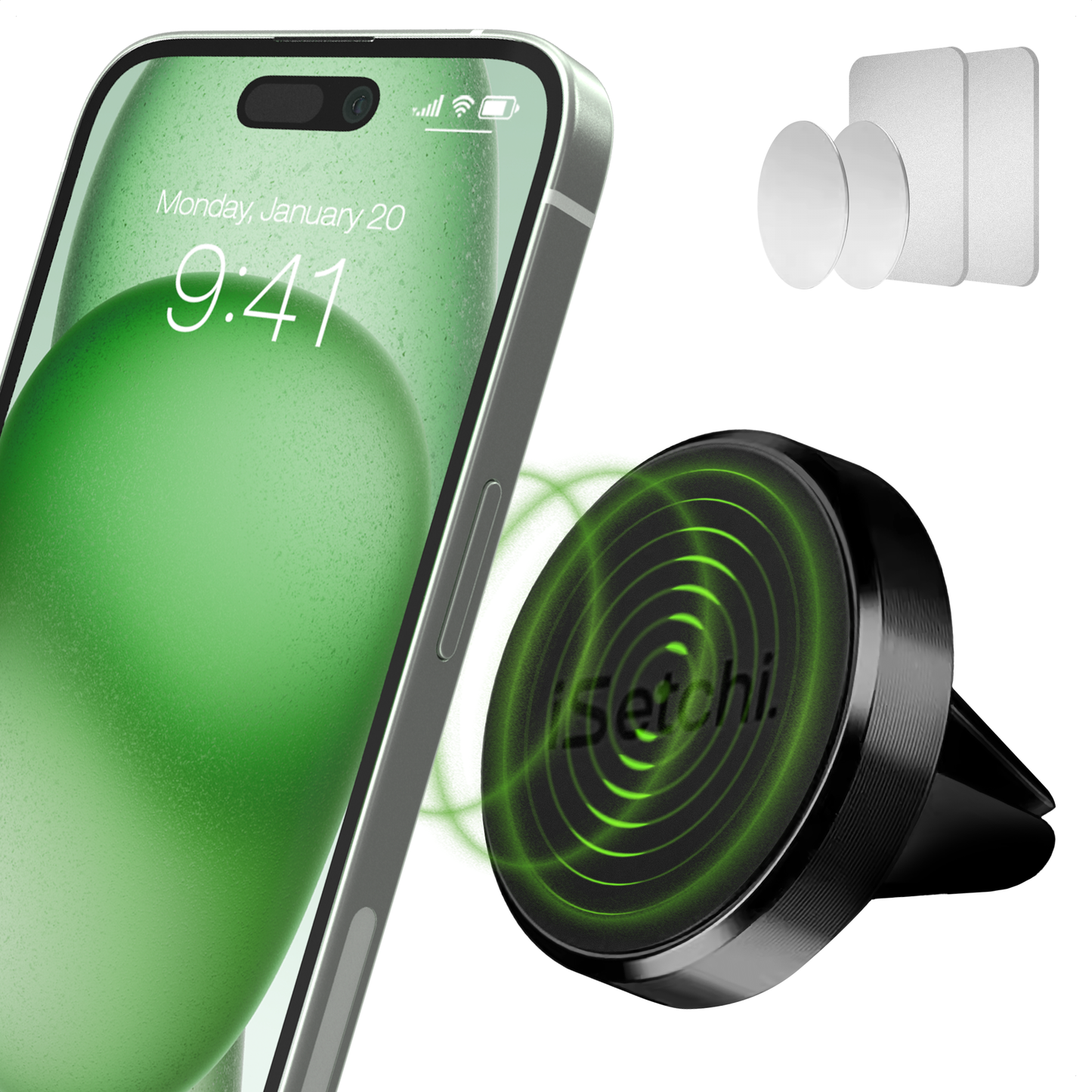 iSetchi® Magnetische telefoonhouder auto