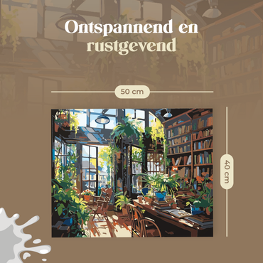 Rubye® Schilderen op Nummer Boekenkast