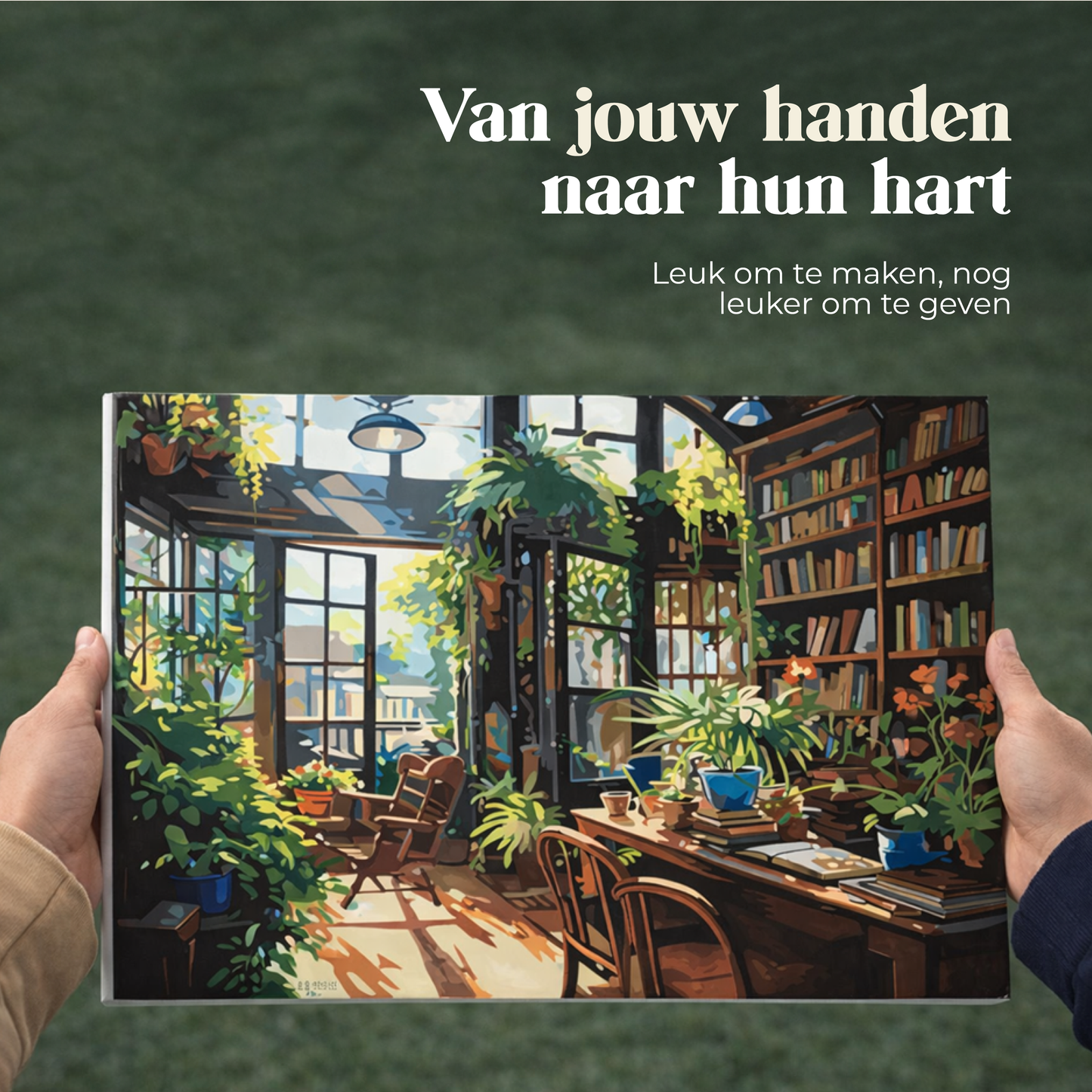 Rubye® Schilderen op Nummer Boekenkast