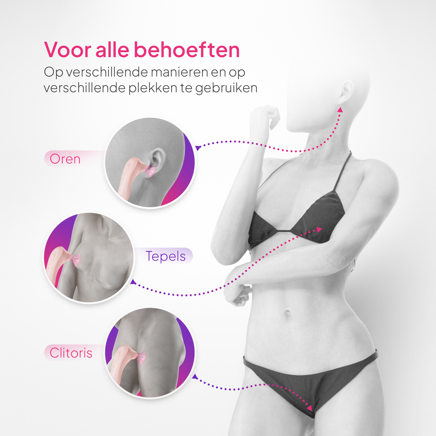 Pure Pleasure® Luchtdruk Vibrator