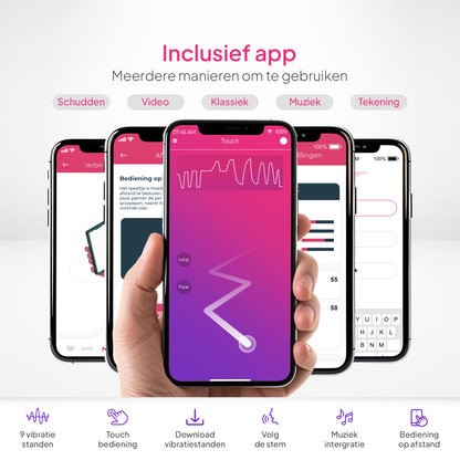 Pure Pleasure® Vibrerend Ei met App