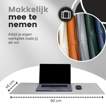 WURK® Bureau Onderlegger 90x45cm