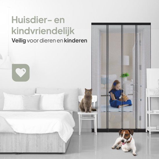O'DADDY® Deurgordijn Lamellenhor Glasvezel