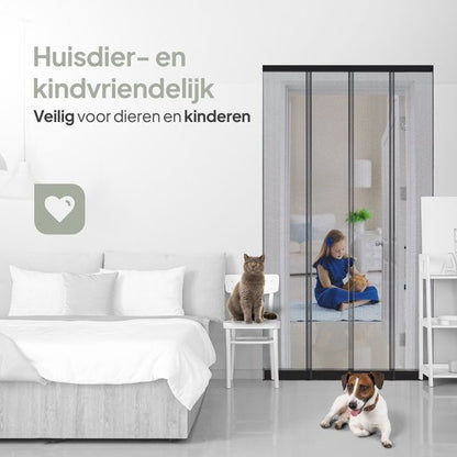 O'DADDY® Deurgordijn Lamellenhor Glasvezel