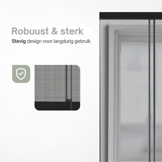 O'DADDY® Deurgordijn Lamellenhor Glasvezel