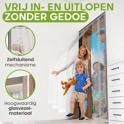 O'DADDY® Deurgordijn Lamellenhor Glasvezel