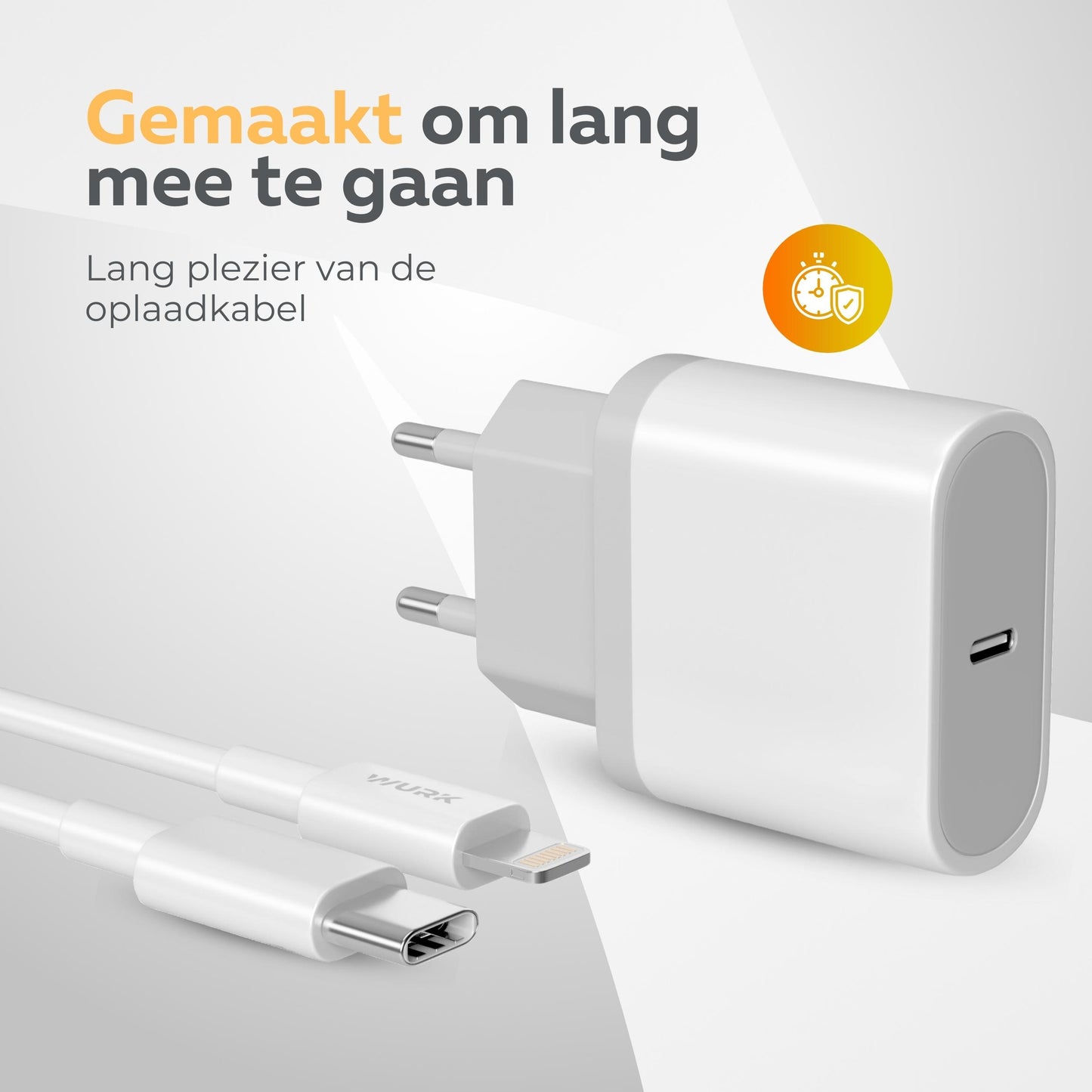 Snellader Geschikt voor iPhone 1M