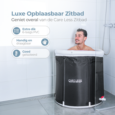 Care Less® Opblaasbaar Zitbad