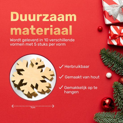 Houten Kerstballen