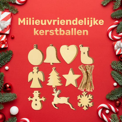 Houten Kerstballen