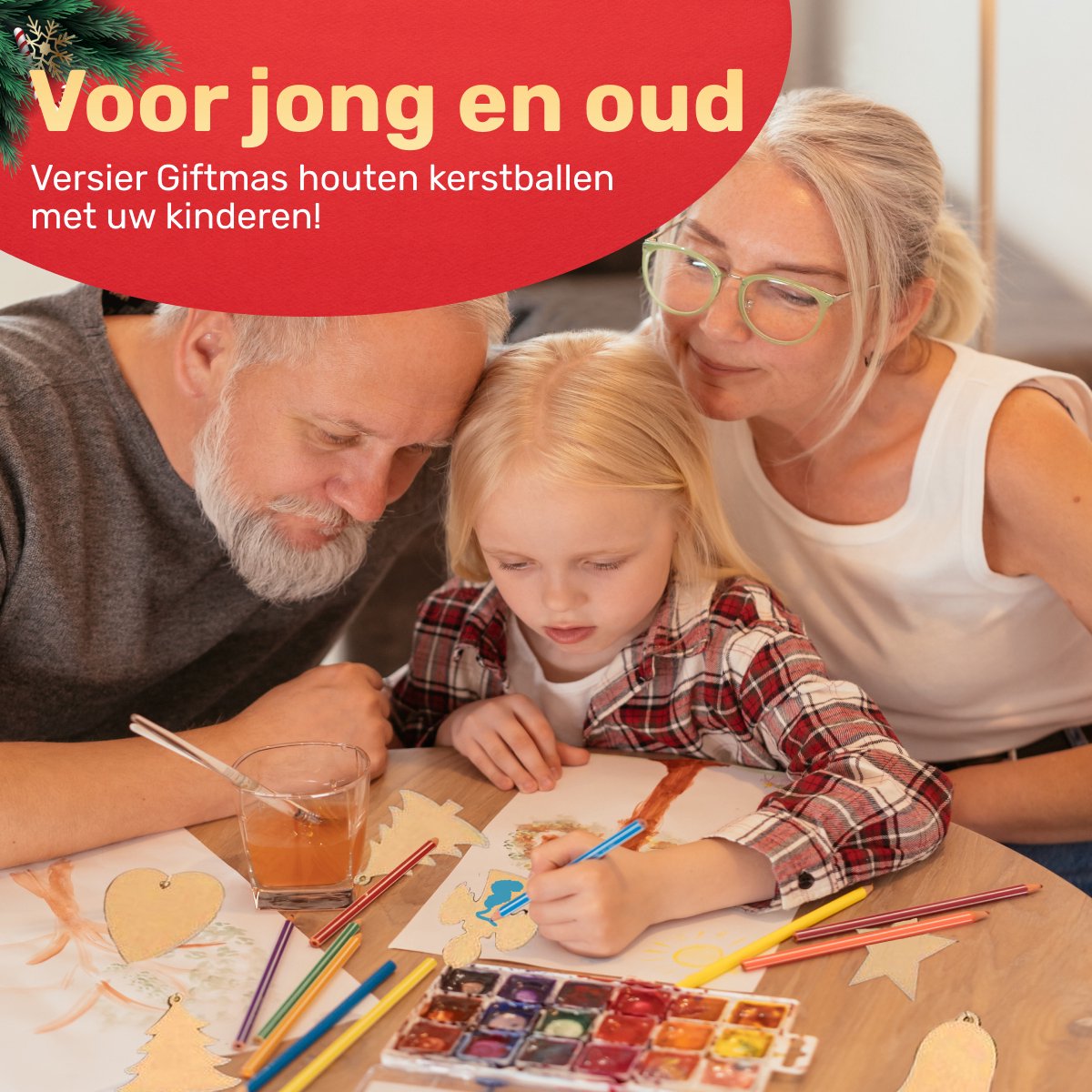 Houten Kerstballen