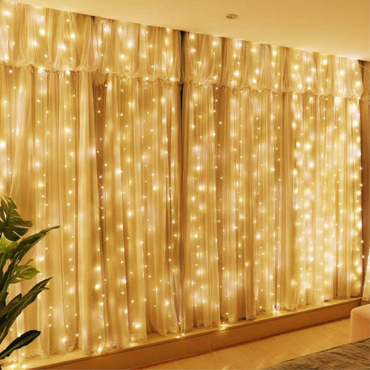 LED Lichtgordijn - 300 LED's – 3x3m