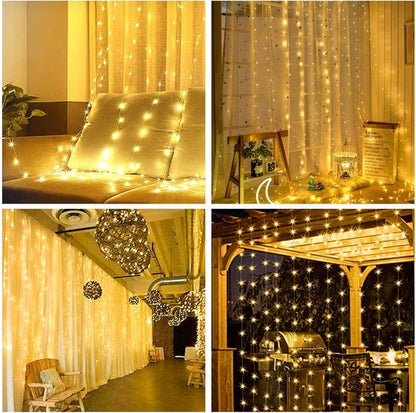 LED Lichtgordijn - 300 LED's – 3x3m