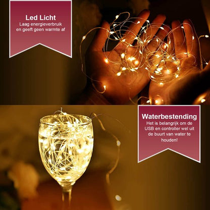 LED Lichtgordijn - 300 LED's – 3x3m