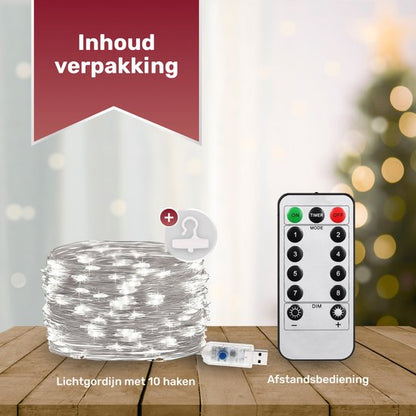 LED Lichtgordijn - 300 LED's – 3x3m