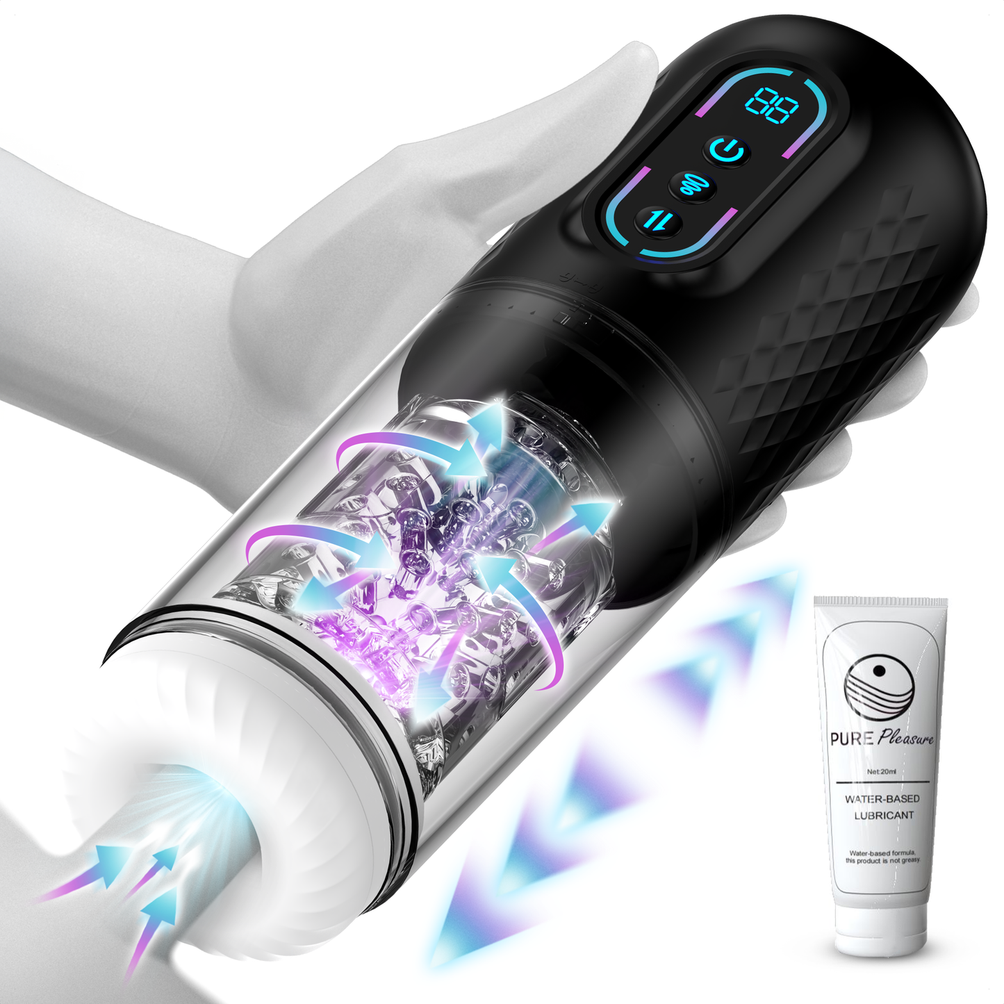 Pure Pleasure® Masturbator voor mannen
