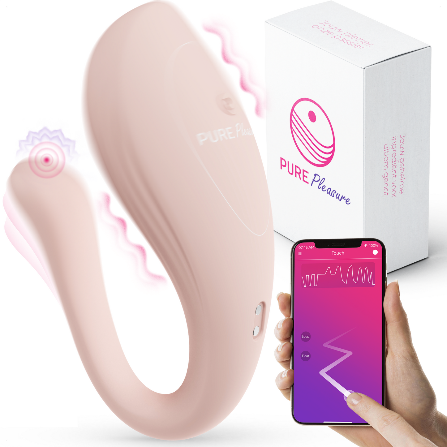 Pure Pleasure® Vibrerend Ei met App