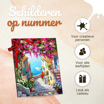 Rubye® Schilderen op Nummer Zeezicht