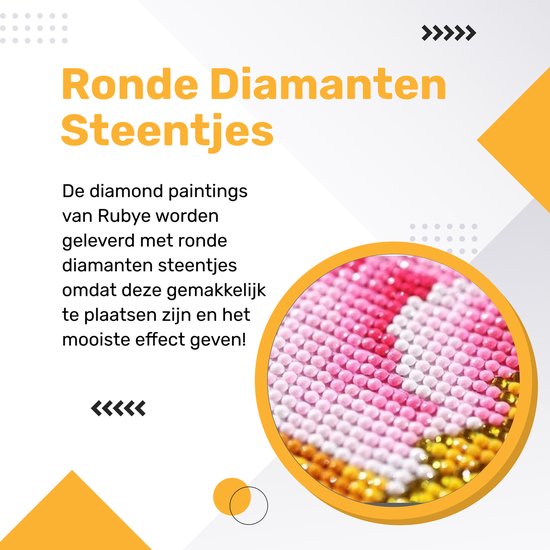 Diamond Painting Kitten naar Tijger