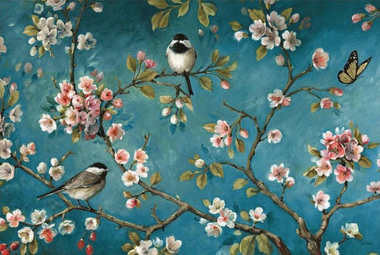 Diamond Painting Vogels & Bloemen