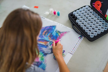 Rubye® Diamond Painting Volle Maan