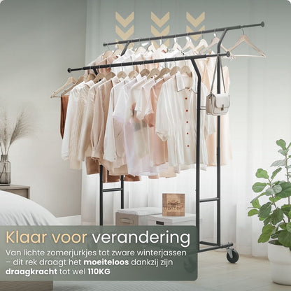 O'DADDY® Kledingrek op wieltjes XL