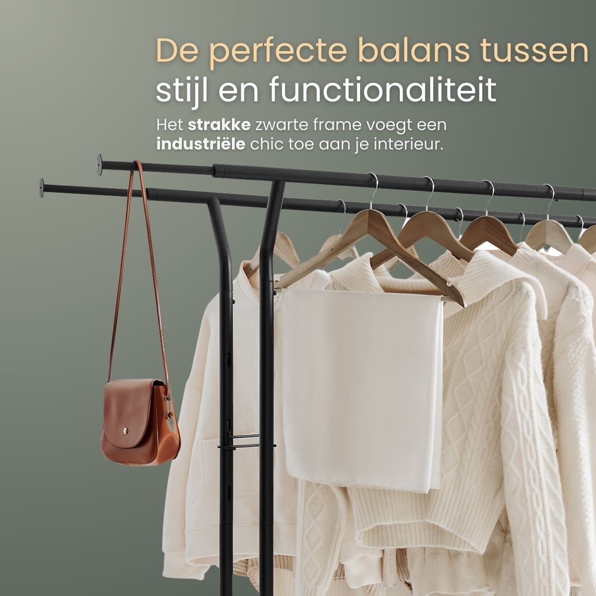 O'DADDY® Kledingrek op wieltjes XL