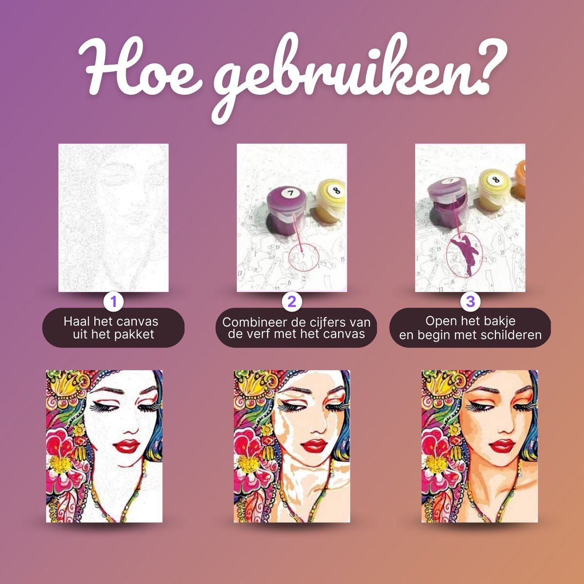 Rubye® Schilderen op Nummer Italiaanse Kust