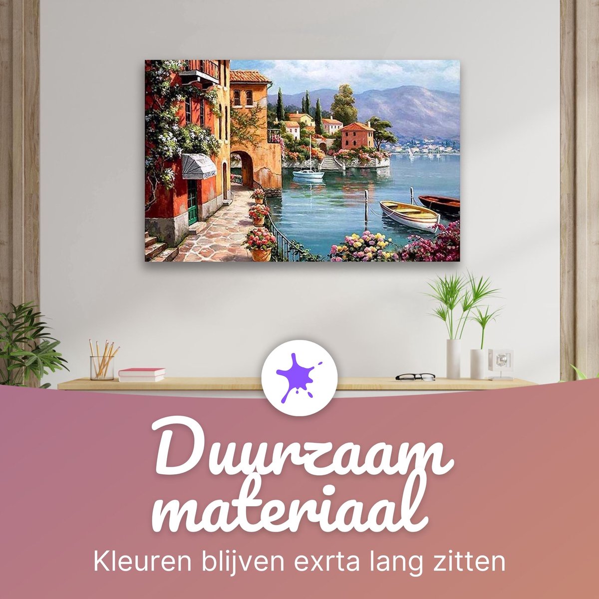 Rubye® Schilderen op Nummer Italiaanse Kust