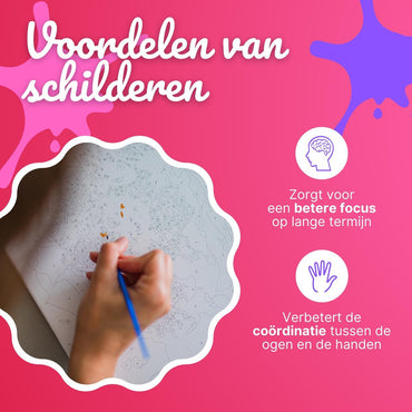 Rubye® Schilderen op Nummer Japanse Tuin